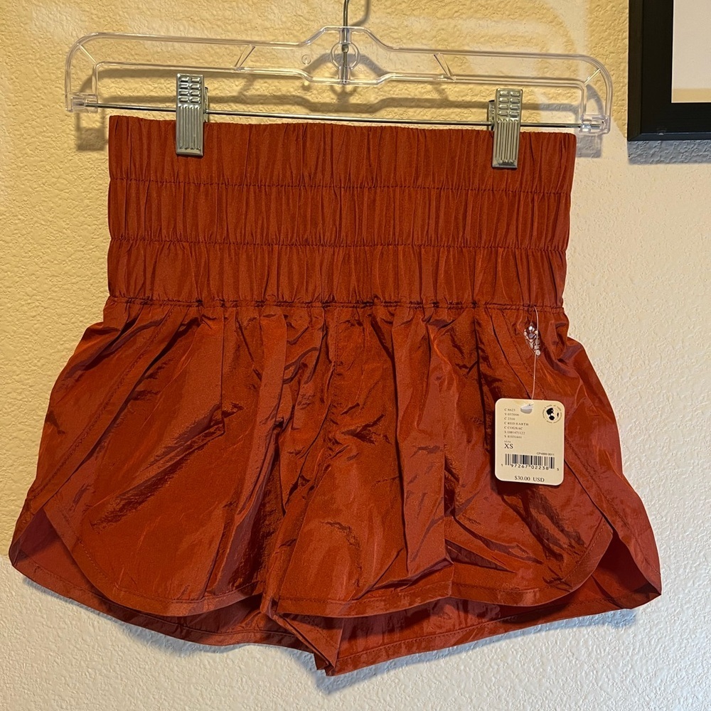 Free People Movement women’s Rust Shorts size XS